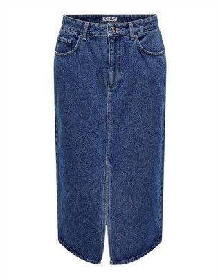 Bianca Midi Denim Nederdel